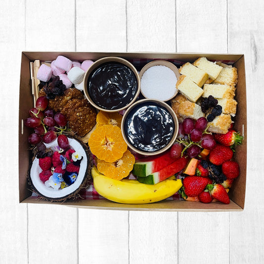 Chocolate Fondue Lamington Box